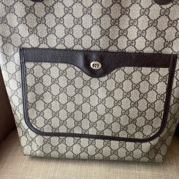 Authentic Gucci vintage web sherry line tote bag 89.02.003 (X16) - Picture 16 of 16